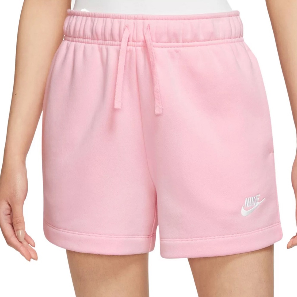 Bubblegum Pink Nike Sweat Shorts